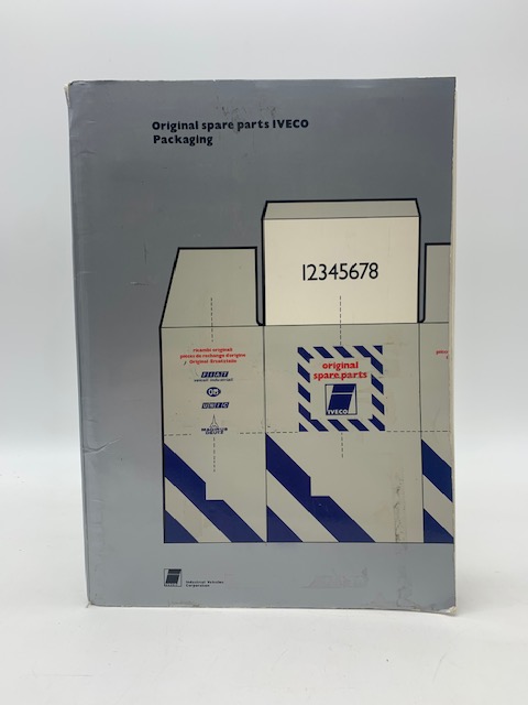 Original spare parts Iveco. Packaging. Bozza 1977
